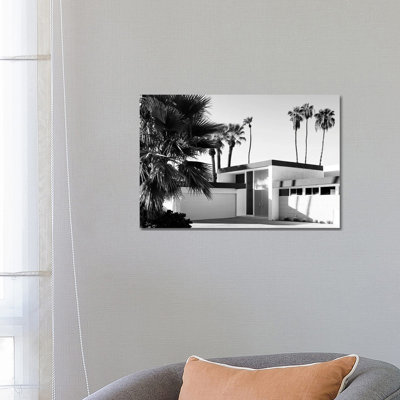 Palm Springs House by Philippe Hugonnard - Wrapped Canvas Print