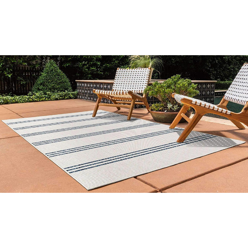 Jill Zarin Anguilla Indoor/Outdoor Rug, Rectangle 7'1" x 10'