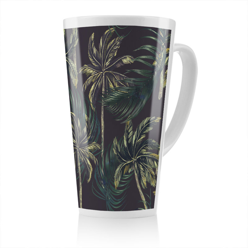 Palm On Latte Mug