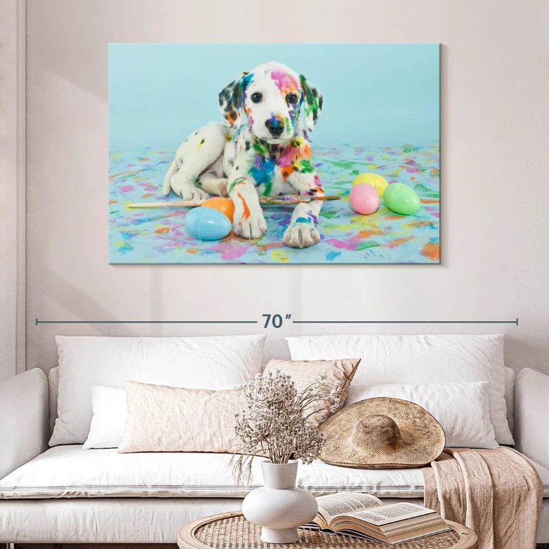 Chiot dalmatien Brampt, H 32 po x l 48 po