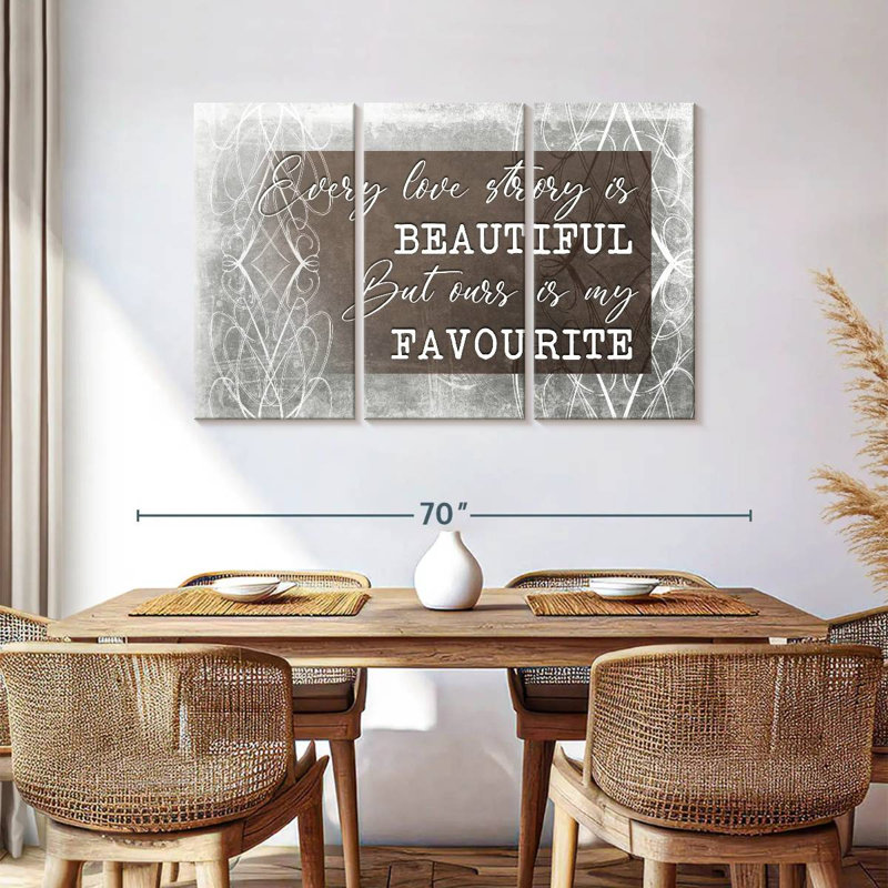 Favorite Love Love Typographie, H 36 po x l 57 po