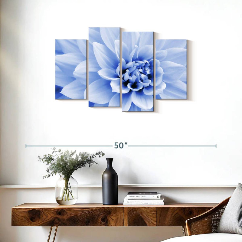 Dahlia bleu pastel Harnek, H 22 po x l 36 po