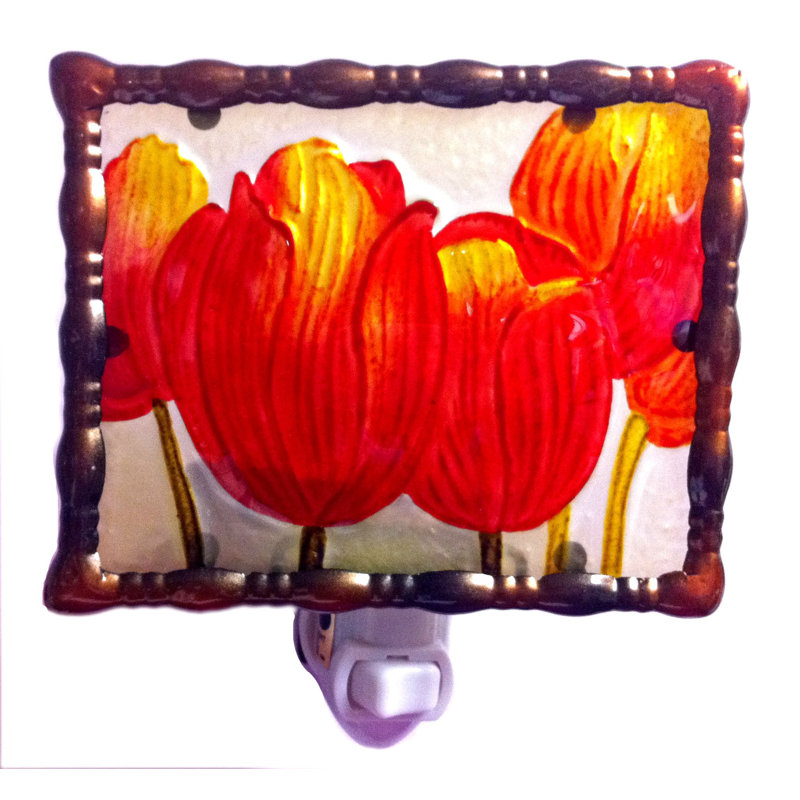 Veilleuse tulipes