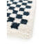 Barrile Chequered Machine Woven Area Rug-1009958405