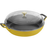 Cast Iron 3.59-qt Braiser with Glass Lid