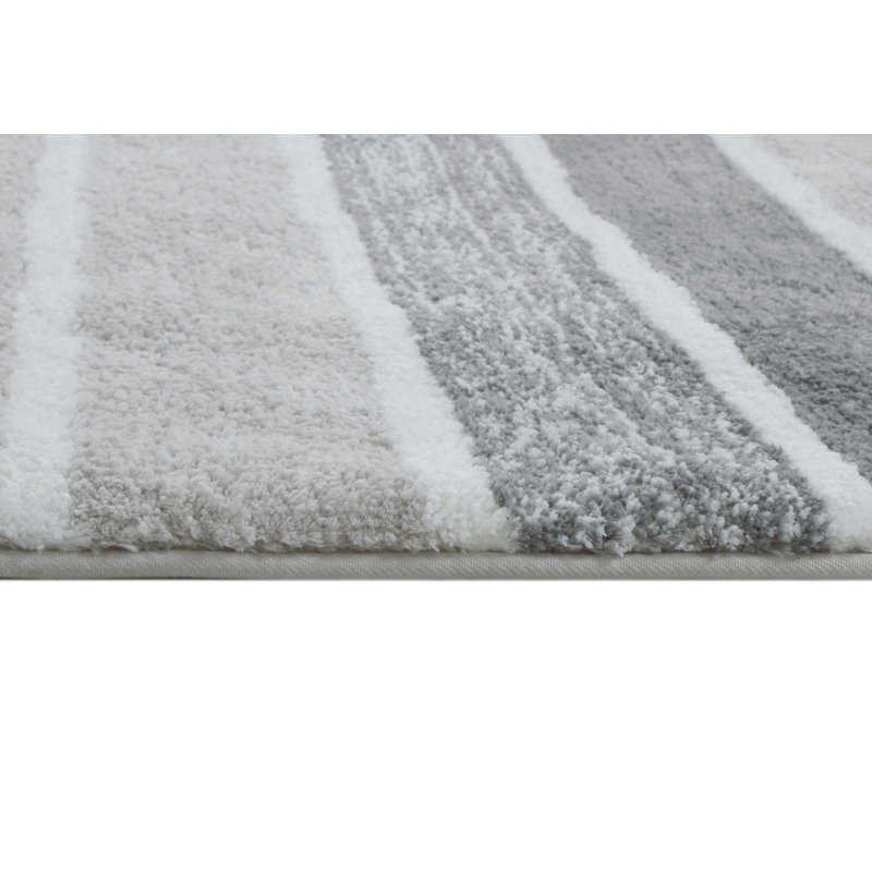 Tapis pour salle de bain micro-touffeté Sherrington - 24 po x 40 po, Gris