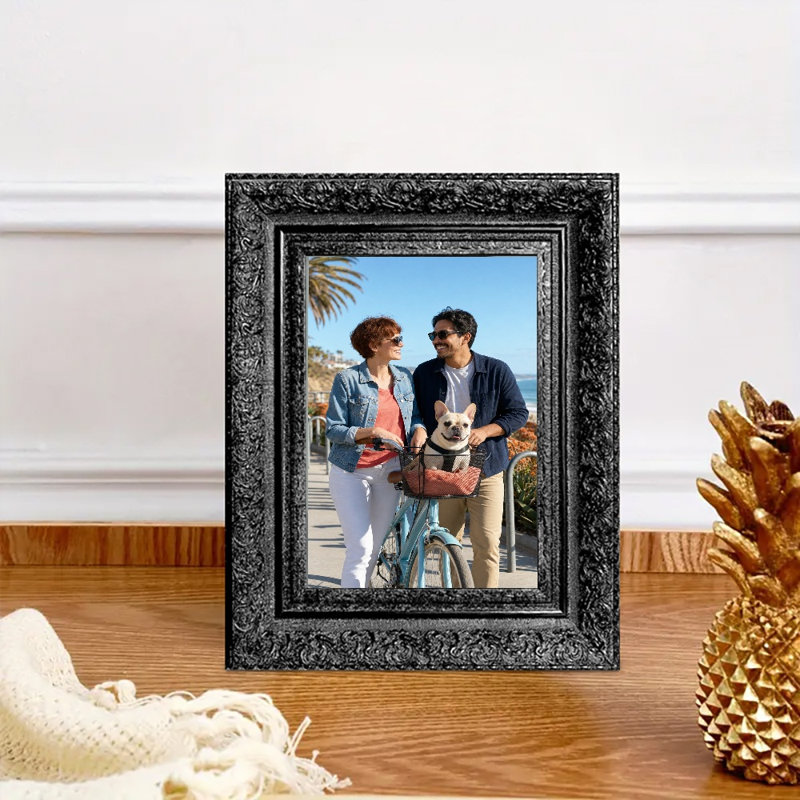 Cadre photo noir classique 1PC 8 "x 10" avec forme rectangulaire classique