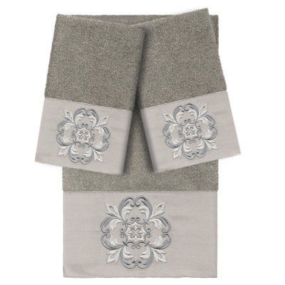 ALYSSA 3 Piece Turkish Cotton Towel Set
