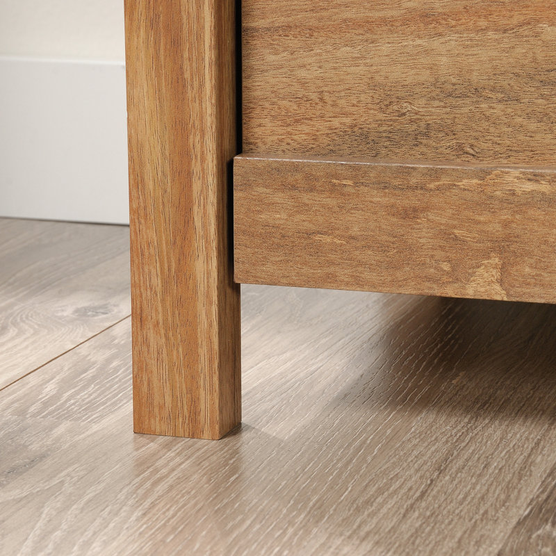 Commode double à 6 tiroirs de 56,2 po Kentwood Jaia, Mangue Sindoori