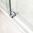 WOODBRIDGE Frameless Shower Doors 66-72" Width x 76"Height with 5/16"(8mm) Clear Tempered Glass-124456161