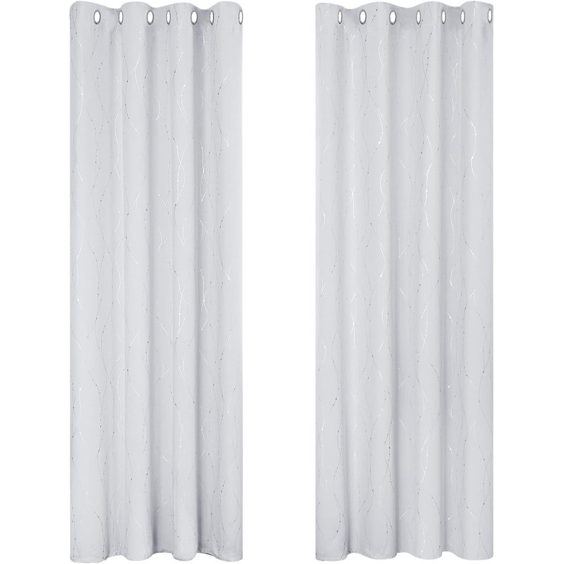 Cordual Blackout Curtain Pair, 55cm Width x 175cm Drop