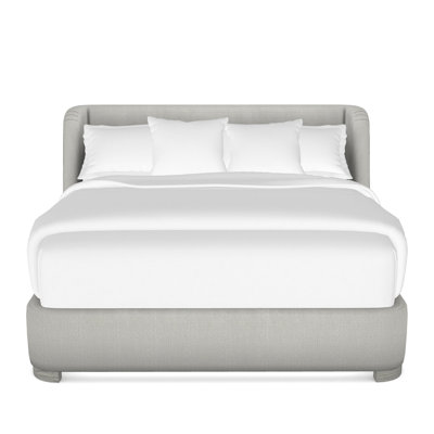 Tansy Upholstered Wingback Bed