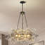 Lustre rond en cristal véritable 31,5 "K9-1385962260