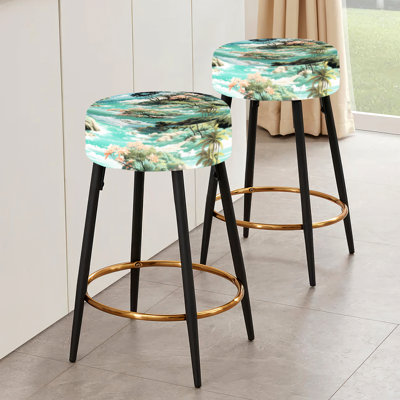 Ensemble de 2 tabourets de bar tropicaux Island Dreamland