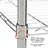 Malakaj 36'' W Metal Shelving Unit