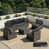 Black Rattan Dark Gray