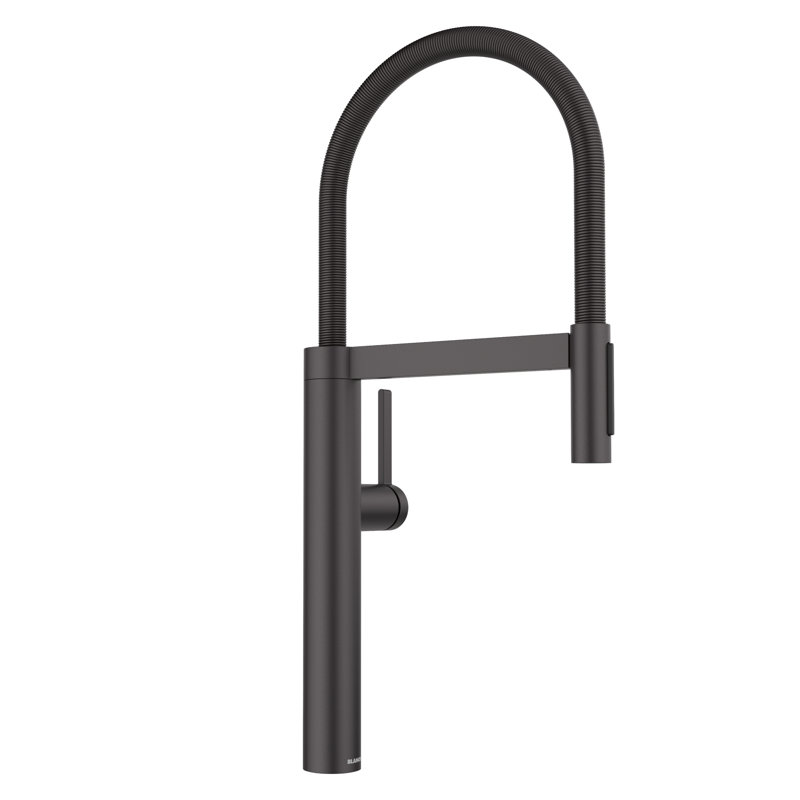 Robinet de cuisine à double jet Culina II - Noir mat, Noir mat