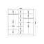 Vanatta 5 Door Manufactured Wood Wardrobe