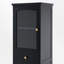 Armoire à linge autoportante pour rangement de salle de bain-338754210