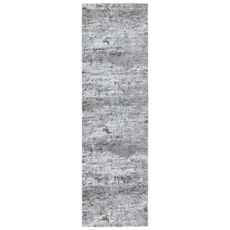 Gerwar Abstract Indoor Rug, Runner 3' x 10'