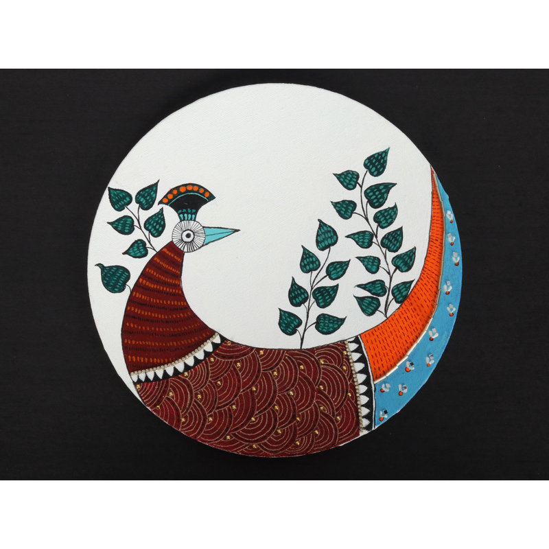 Peinture de Mayur | Décoration murale | Acrylique sur toile par Ritu