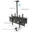 Support pour téléviseur double pivotant et inclinable Mount-It | Pour écrans de 32 à 75 po