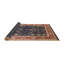 Tapis orange / bleu marine Garp-2041373485