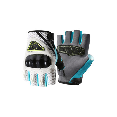 polyester glov Outdoor Cycling Half Finger Gloves Sports Motorcycle Wear-resistance Breathable Palm Non Slipping Touch Screen Men's And Women's Styles