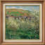 Plum Trees in Blossom par Claude Monet - peinture sur toile encadrée-86450244