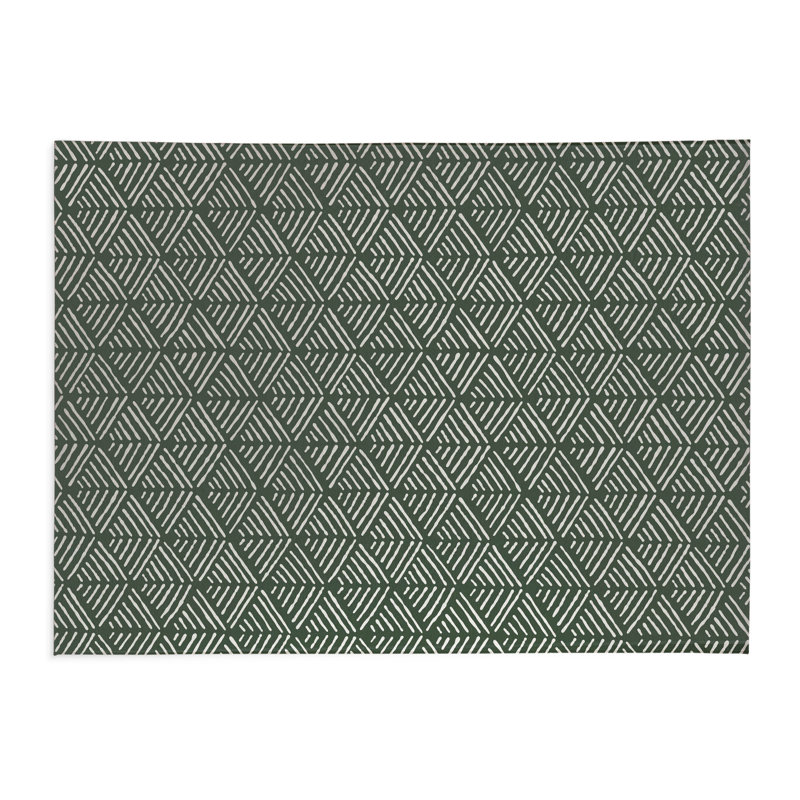 Tapis de bureau Tribal Dreamer, L 6 pi x L 4 pi, Chimichurri
