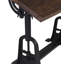 Adjustable Height Solid Wood Iron Drafting Table