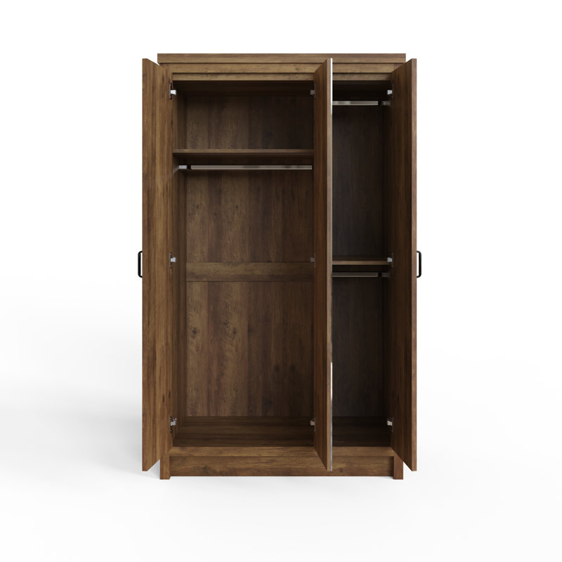 Manufactured Wood Wardrobe, Natural Oak