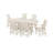 POLYWOOD x Sol 72 7-Piece Modern Dining Set-319592320