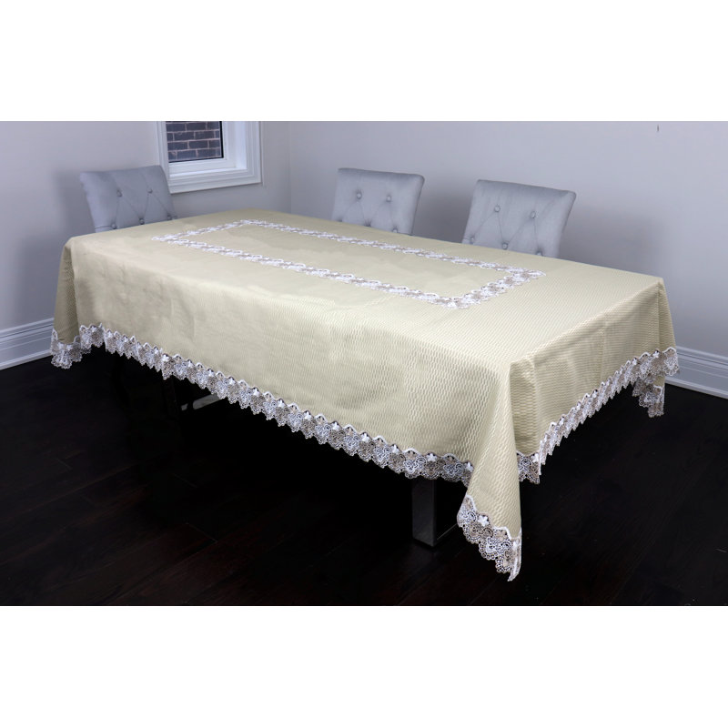 Oliveira Geometric Tablecloth, 48" x 24"
