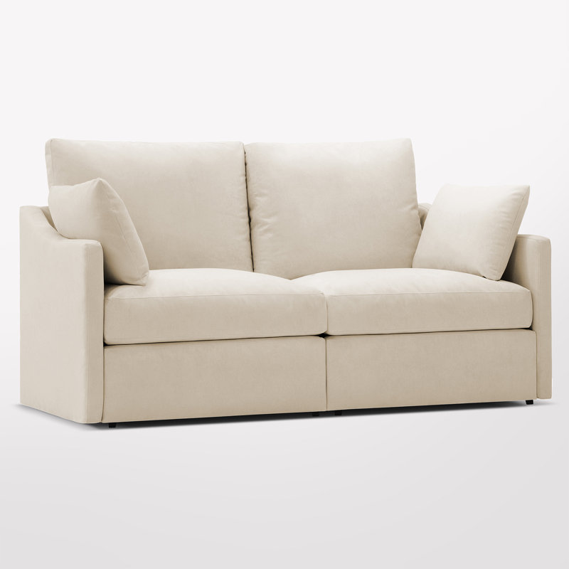 69,3 po. Canapé modulaire confortable pour canapé-lit