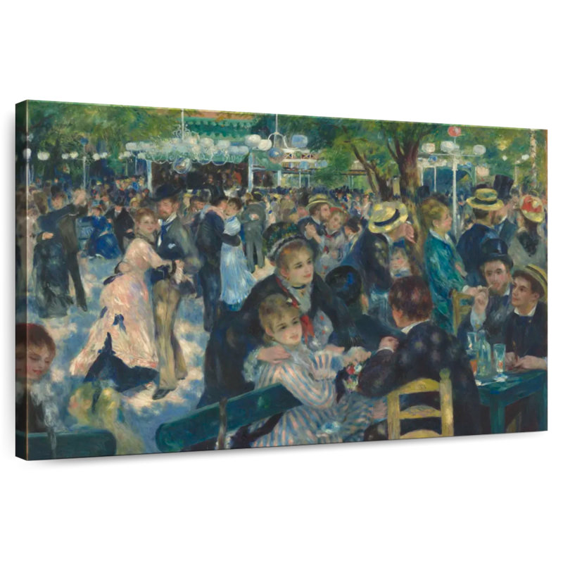 Danse Leisha au Moulin De La Galette, H 8 po x l 12 po