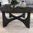 36" Round Wooden Coffee Table