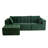 Boneless Modular Corduroy L Sectional Sofa,deep Seat Boneless Bean Bag Sofa-1764371095
