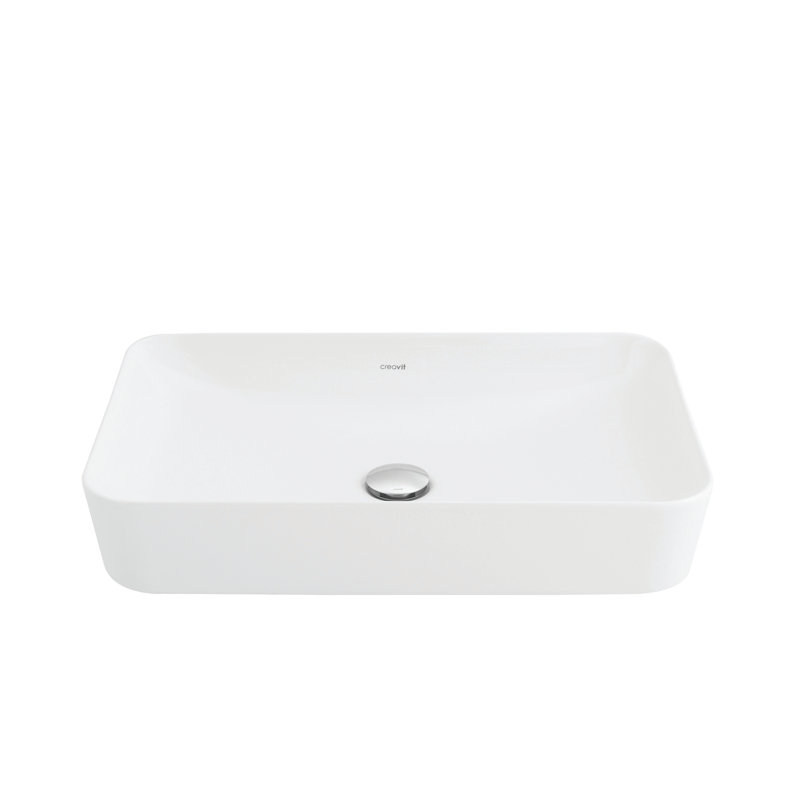 Ultra 23.6'' L Bathroom Sink, Matte White