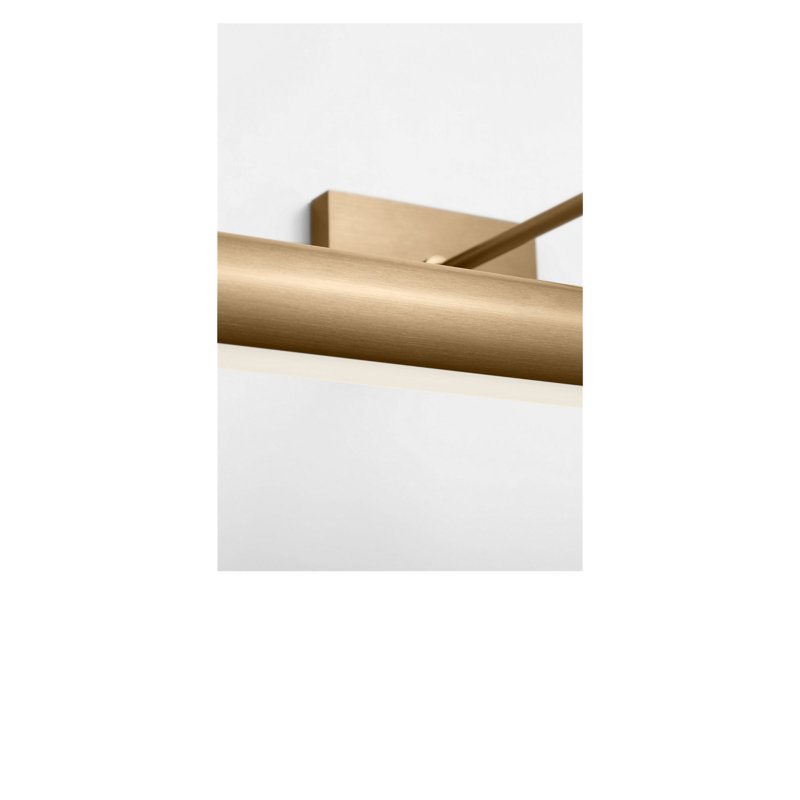 Lampe pour tableau 24 DEL Loxen, Laiton satiné