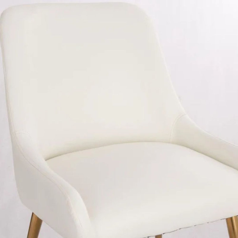 Chaise Luna Luxe, Blanc