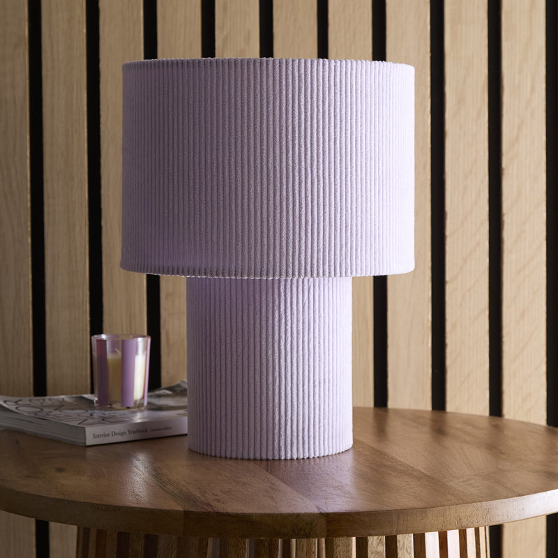 Table Lamp, Purple, Purple