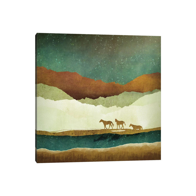 Stary Range - Print, Wrapped Canvas, 12" H x 12" W x 1.5" D