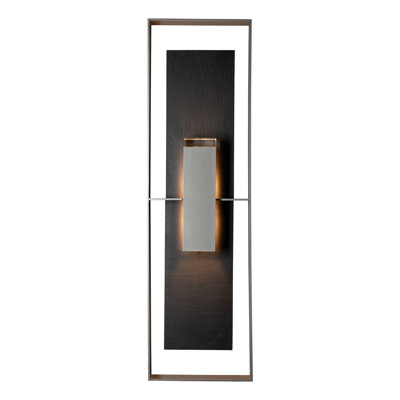 Shadow Box Outdoor Armed Sconce