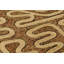 Abaca Collection Flatweave Jute / Sisal Geometric Area Rug in Beige-833084482