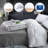 550 Fill Power White Duck Down 500 Thread Count Comforter-6643890