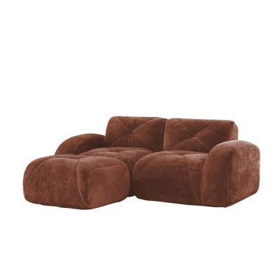 Modular Ottoman Velvet Sofa