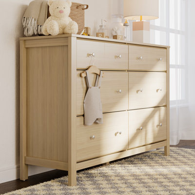 Horizon 6 Drawer Double Dresser