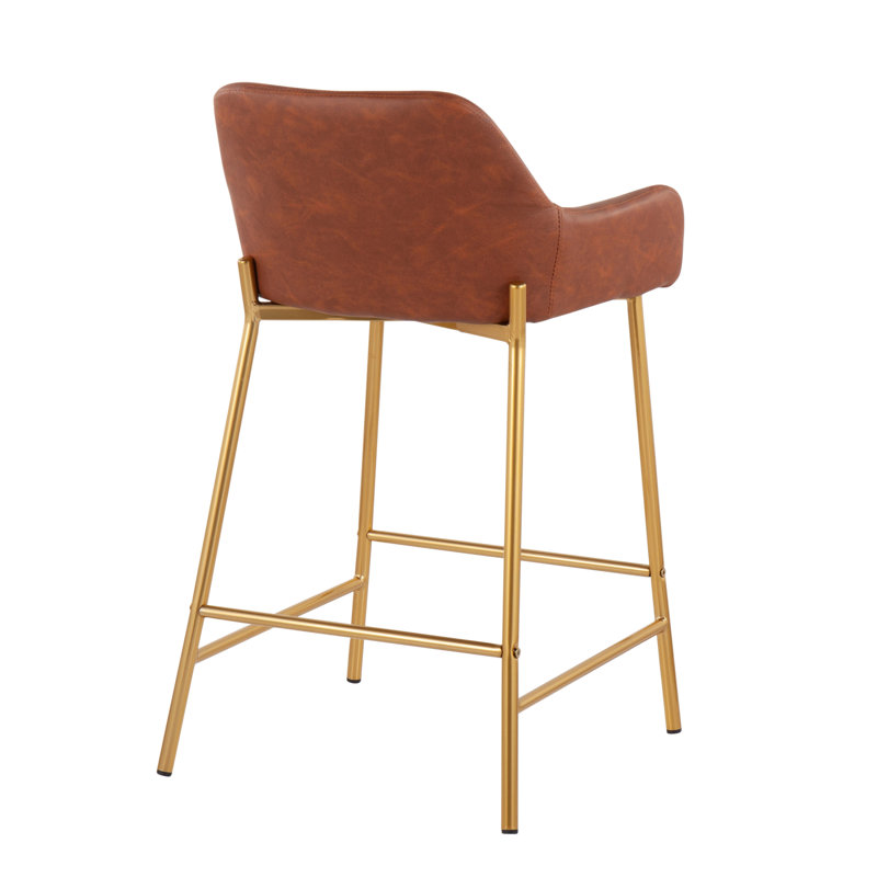 Ensemble de 2 tabourets de comptoir Daniella