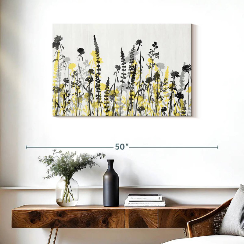 Harnek Wildflower Garden version jaune, H 24 po x l 36 po